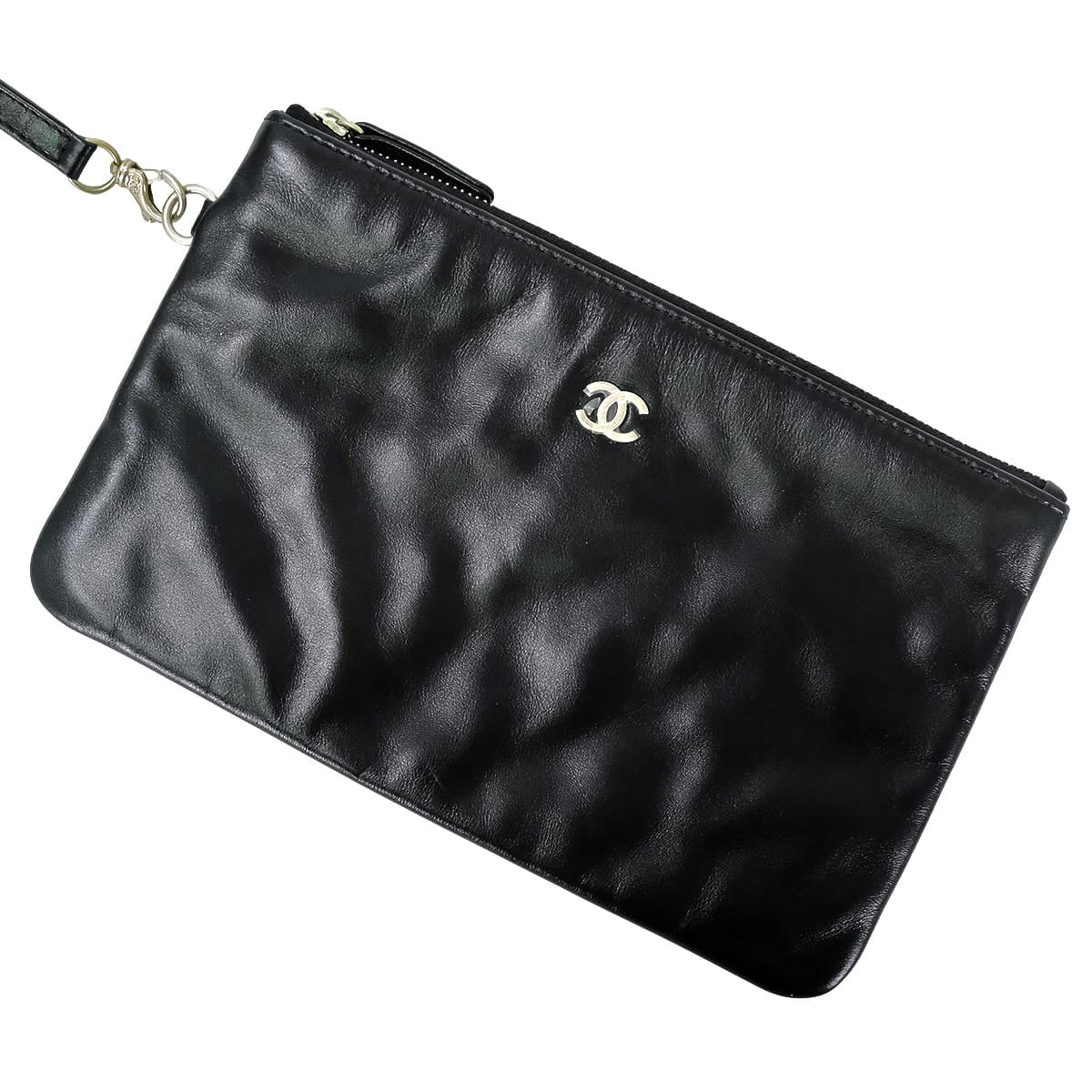 [Pre-loved] CHANEL Shoulder bag CHANEL 22 Small Matelasse With Medal Charm Hobo Noir (Black) Lambskin Silver HW[LIKE NEW][Authentic]