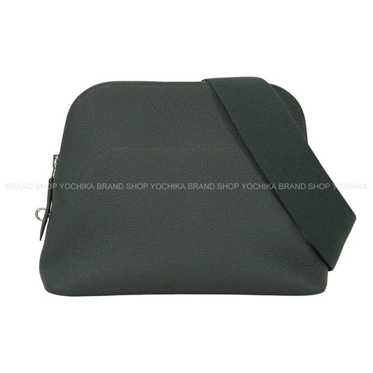 HERMES Shoulder bag Bolide Messenger Vert Mangrove Veau Togo Silver HW Stamp K[BRAND NEW][Authentic]