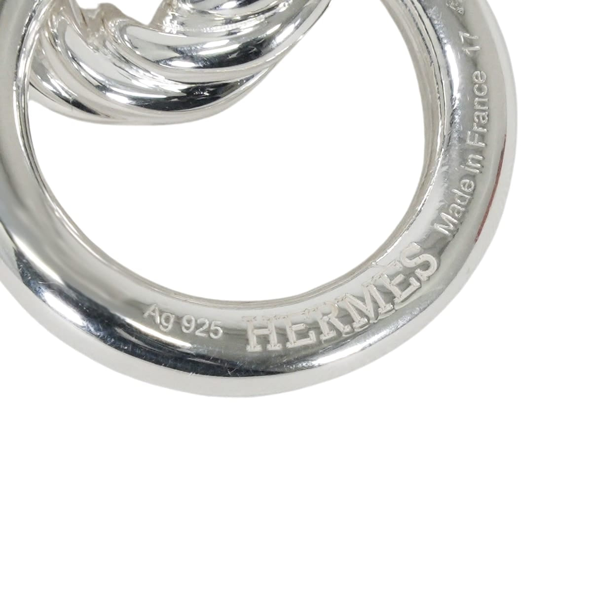 HERMES bracelet Chaine d'Ancre Alea 2 GM #17 Silver Silver925 (SV925 Ag925)[EXCELLENT][Authentic]