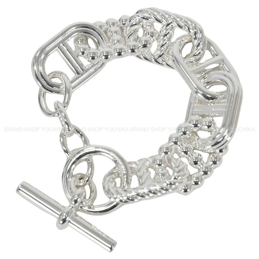 HERMES bracelet Chaine d'Ancre Alea 2 GM #17 Silver Silver925 (SV925 Ag925)[EXCELLENT][Authentic]