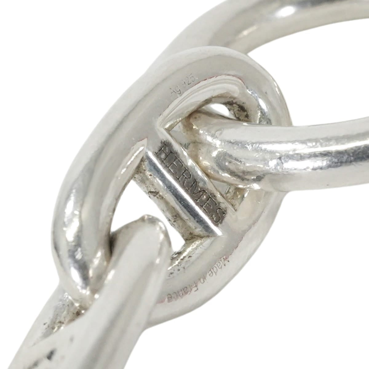[Pre-loved] HERMES bracelet Chaine D'ancre MM 16 Links Silver Silver925 (SV925 Ag925)[USED A][Authentic]