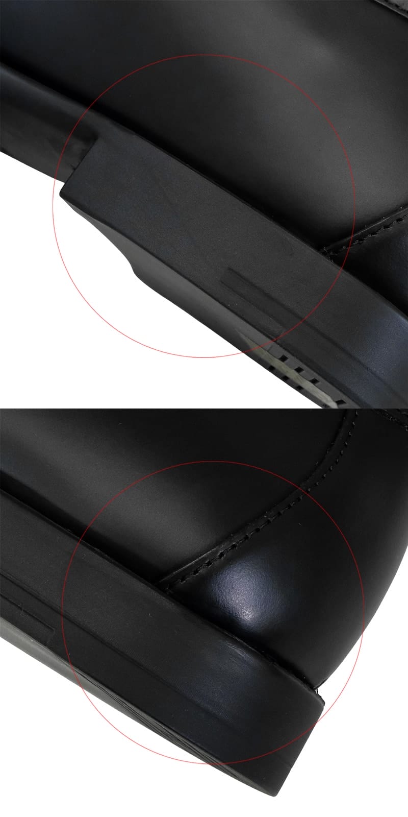 HERMES loafers Mens Loafer Moccasins IDEM Noir (Black) Calfskin #39 Black HW[EXCELLENT][Authentic]