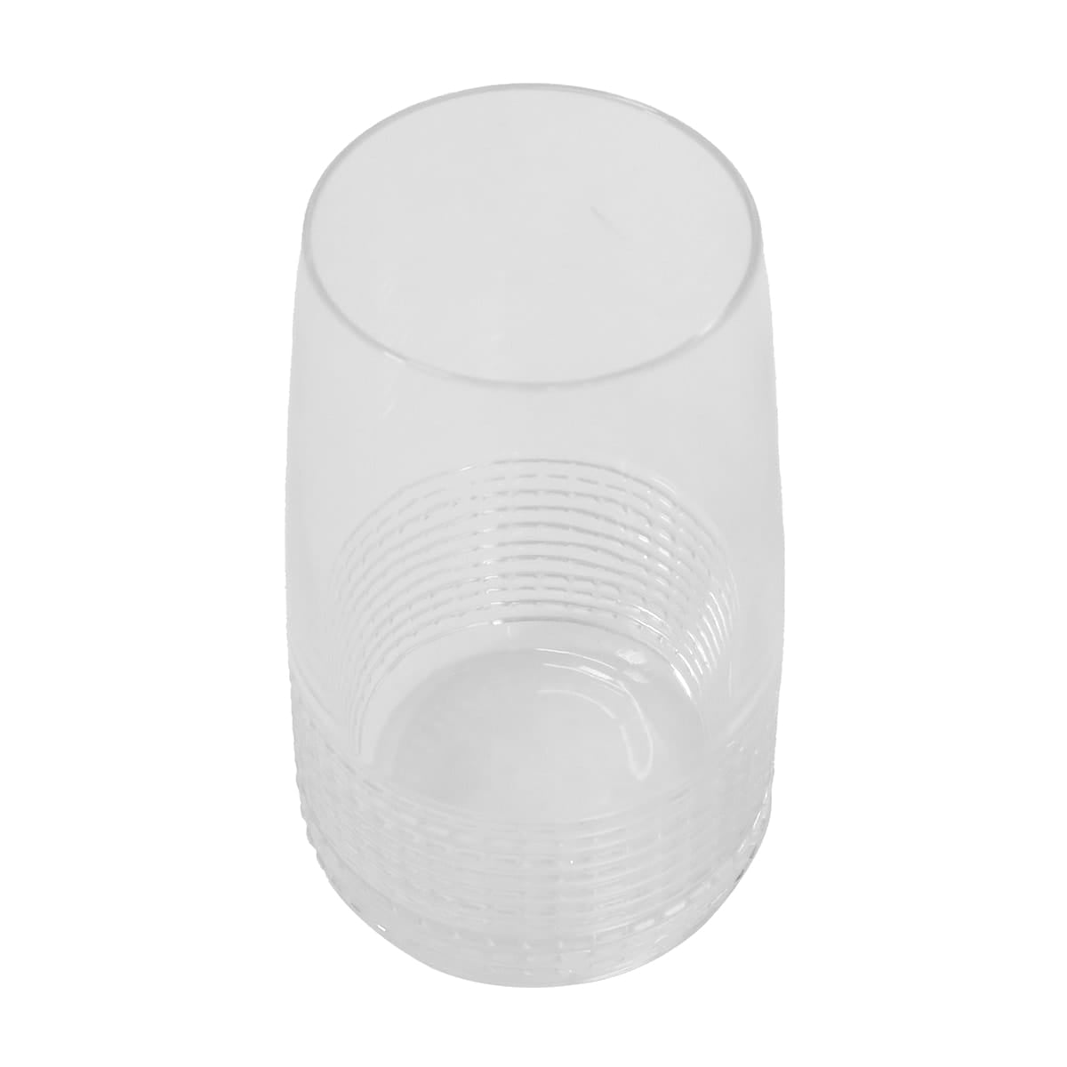 [Pre-loved] HERMES glass Highball INTERVALLE Pair Not Specified Crystal Glass[LIKE NEW][Authentic]