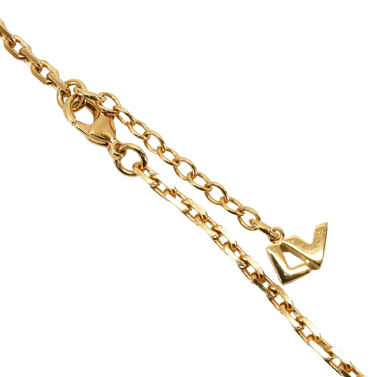 [Pre-loved] LOUIS VUITTON necklace Pendentif Float Your Boat Multicolor Gold plated/Lacquer M66608[LIKE NEW][Authentic]
