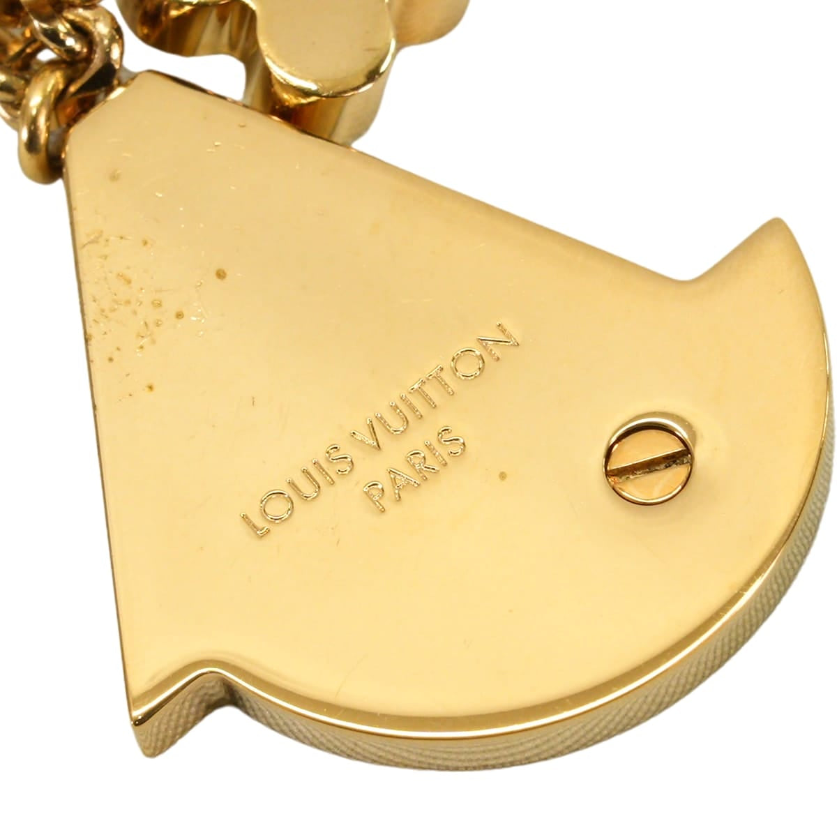 [Pre-loved] LOUIS VUITTON necklace Pendentif Float Your Boat Multicolor Gold plated/Lacquer M66608[LIKE NEW][Authentic]