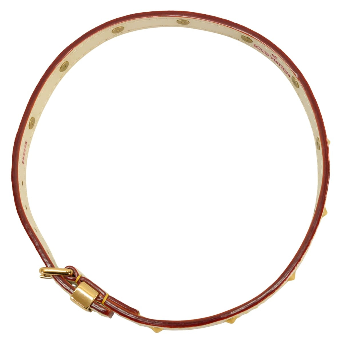 [Pre-loved] LOUIS VUITTON bracelet Bracelet Double Tour Bron SUHARI Gold HW M91846[LIKE NEW][Authentic]