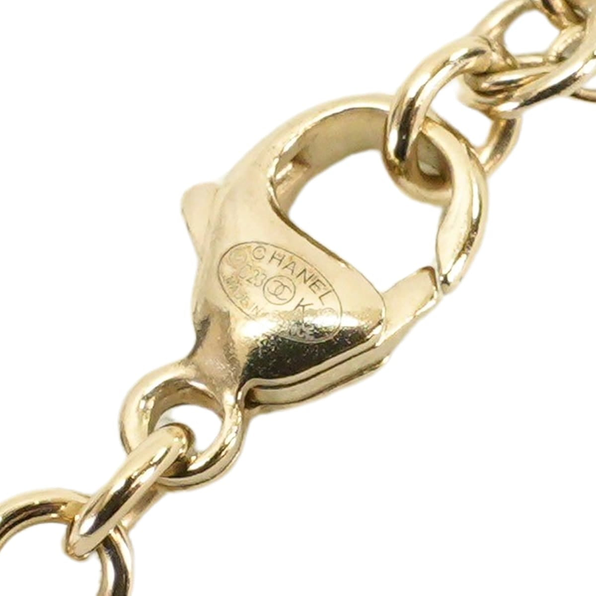 2023-24AW CHANEL necklace Long Costume Pearl COCO Mark Strass Camellia Blanc (White) Costume Pearl[EXCELLENT][Authentic]