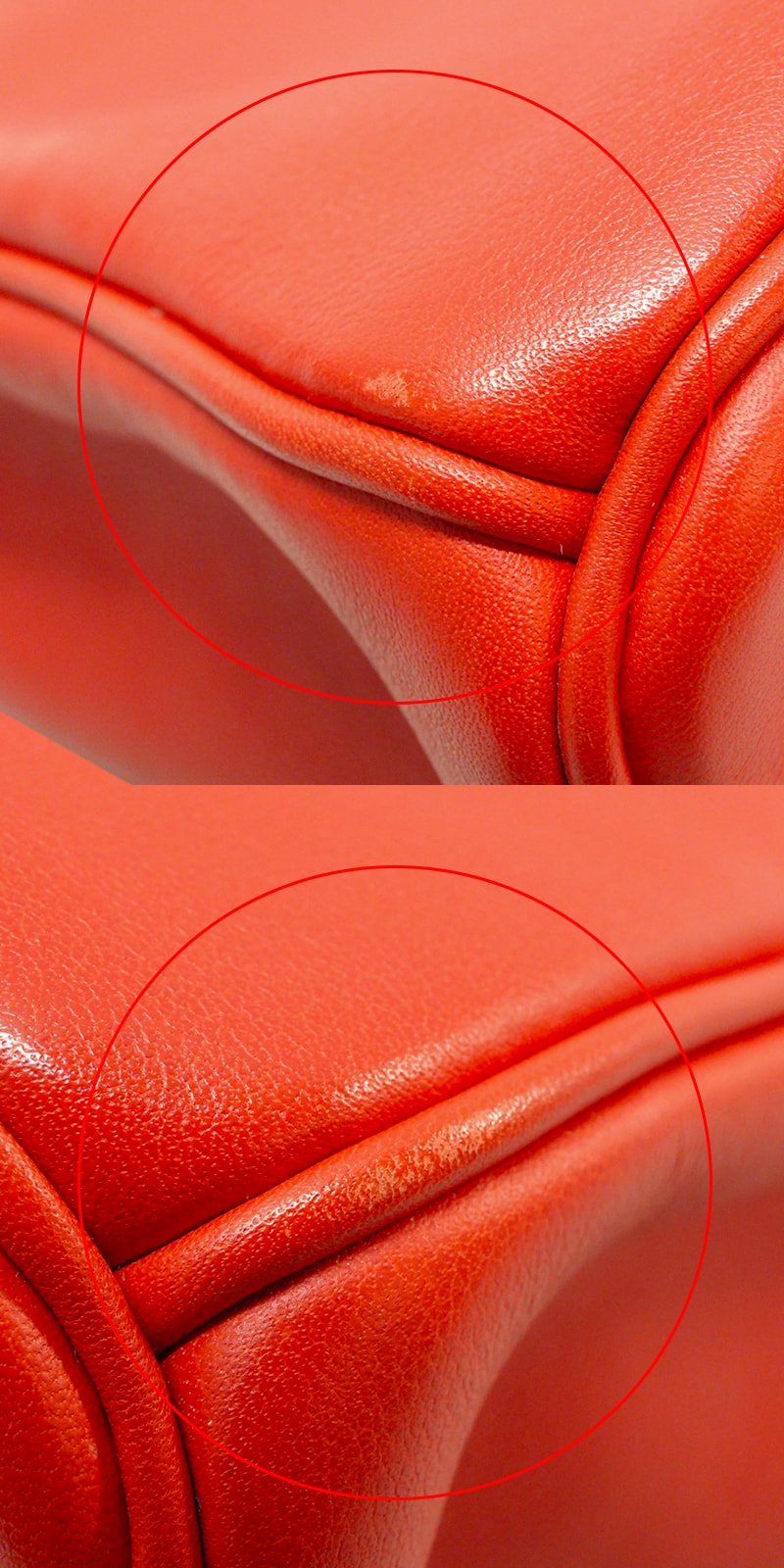 [Pre-loved] HERMES Handbag Birkin25 Rouge Tomate Veau Swift Gold HW Stamp A[USED SA][Authentic]