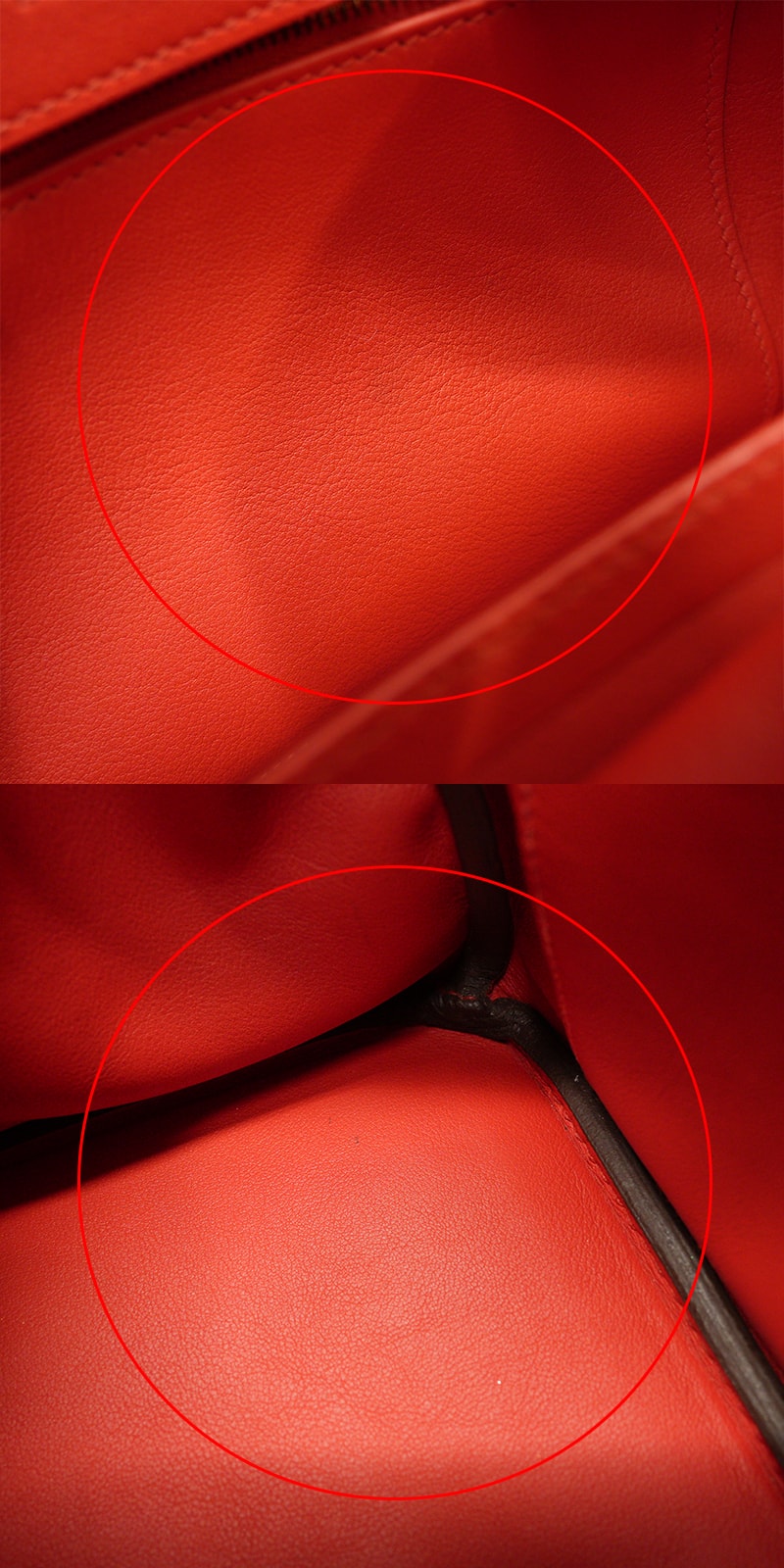 [Pre-loved] HERMES Handbag Birkin25 Rouge Tomate Veau Swift Gold HW Stamp A[USED SA][Authentic]