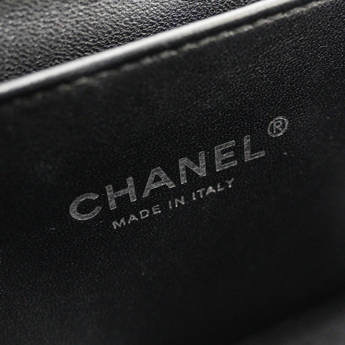 [Pre-loved] CHANEL Shoulder bag Boy Chanel 25 Matelasse Chain Noir (Black) Graind Calf(Caviarskin) Antique matte Silver hardware A67086[USED SA][Authentic]