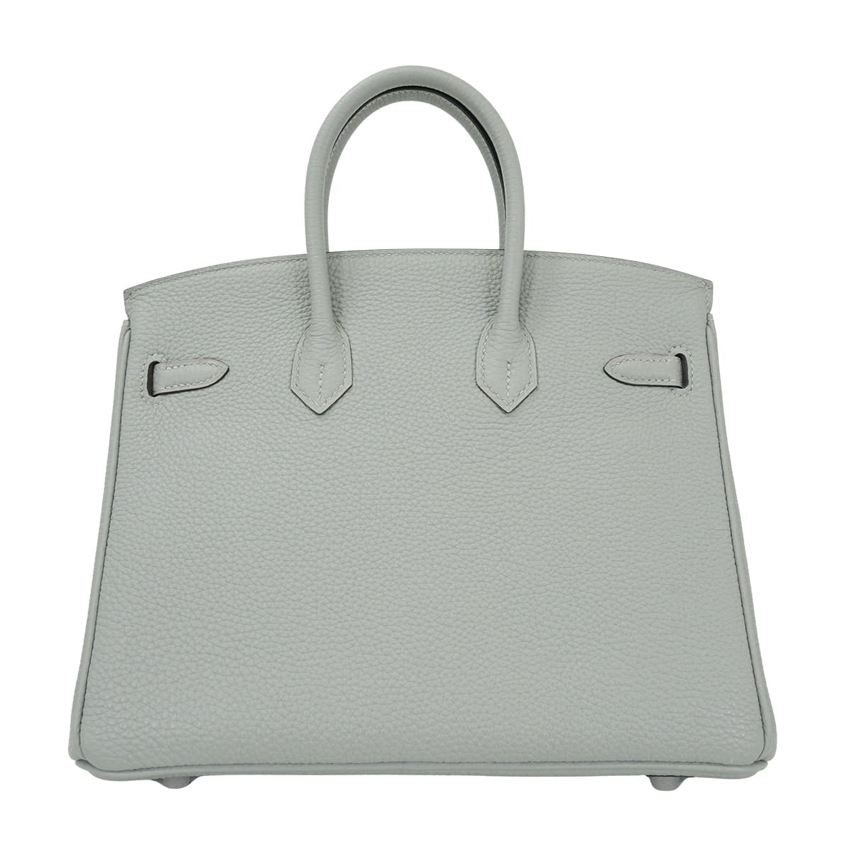 [Pre-loved] HERMES Handbag Birkin25 Bleu Glacier Veau Togo Silver HW Stamp A[LIKE NEW][Authentic]