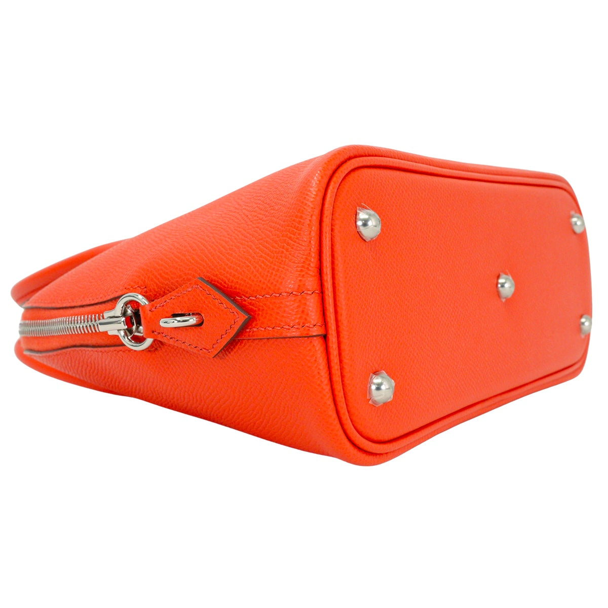 HERMES Shoulder bag Bolide1923 25 Orange Poppy Veau Epsom Silver HW Stamp K[EXCELLENT][Authentic]