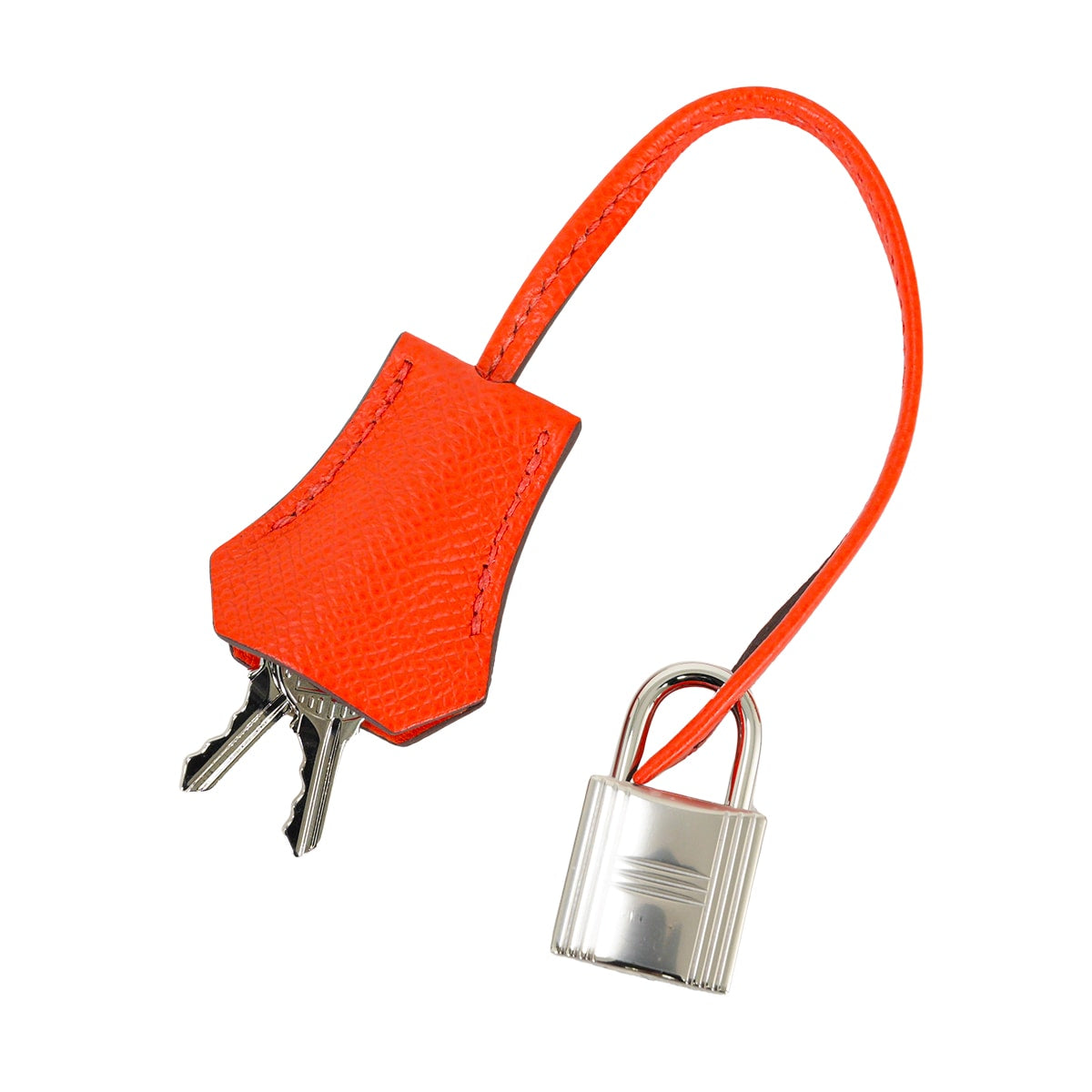 HERMES Shoulder bag Bolide1923 25 Orange Poppy Veau Epsom Silver HW Stamp K[EXCELLENT][Authentic]