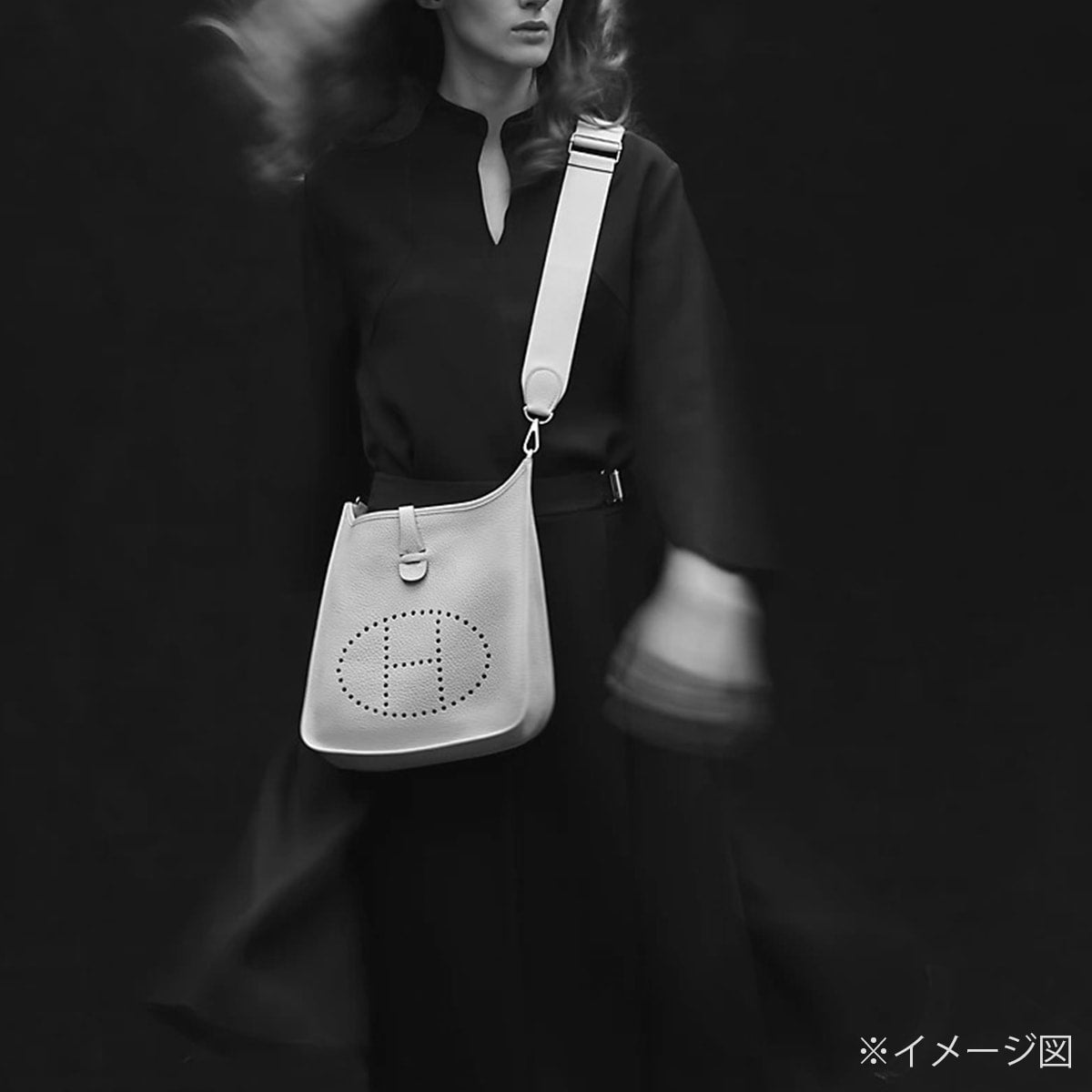 HERMES Shoulder bag Evelyne 29 PM Evelyne 3 Etoupe Taurillon Clemence Silver HW Stamp K[BRAND NEW][Authentic]