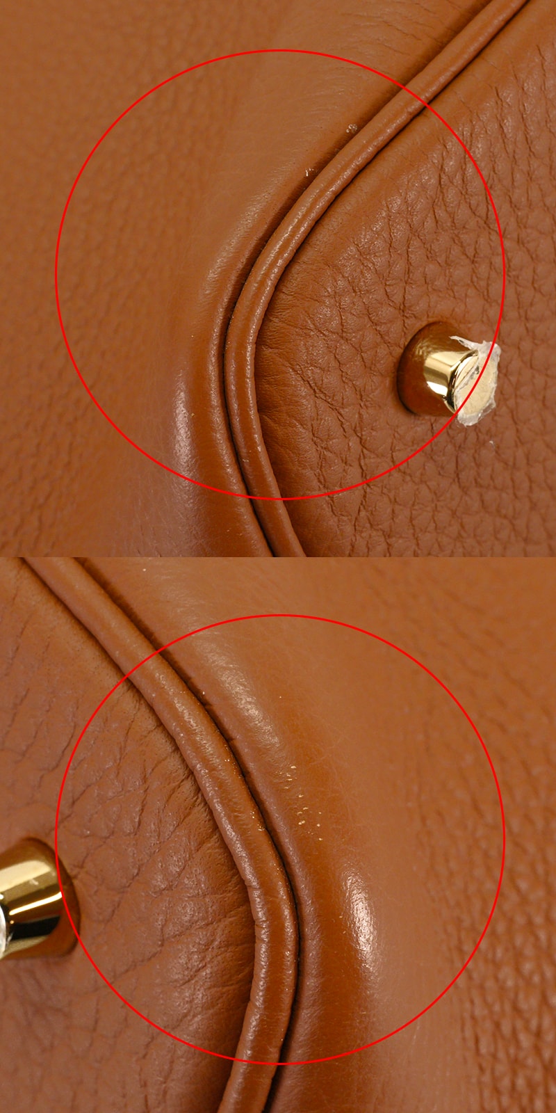 [Pre-loved] HERMES Handbag Picotin Lock 22 MM Gold Taurillon Clemence Gold HW Stamp W[LIKE NEW][Authentic]