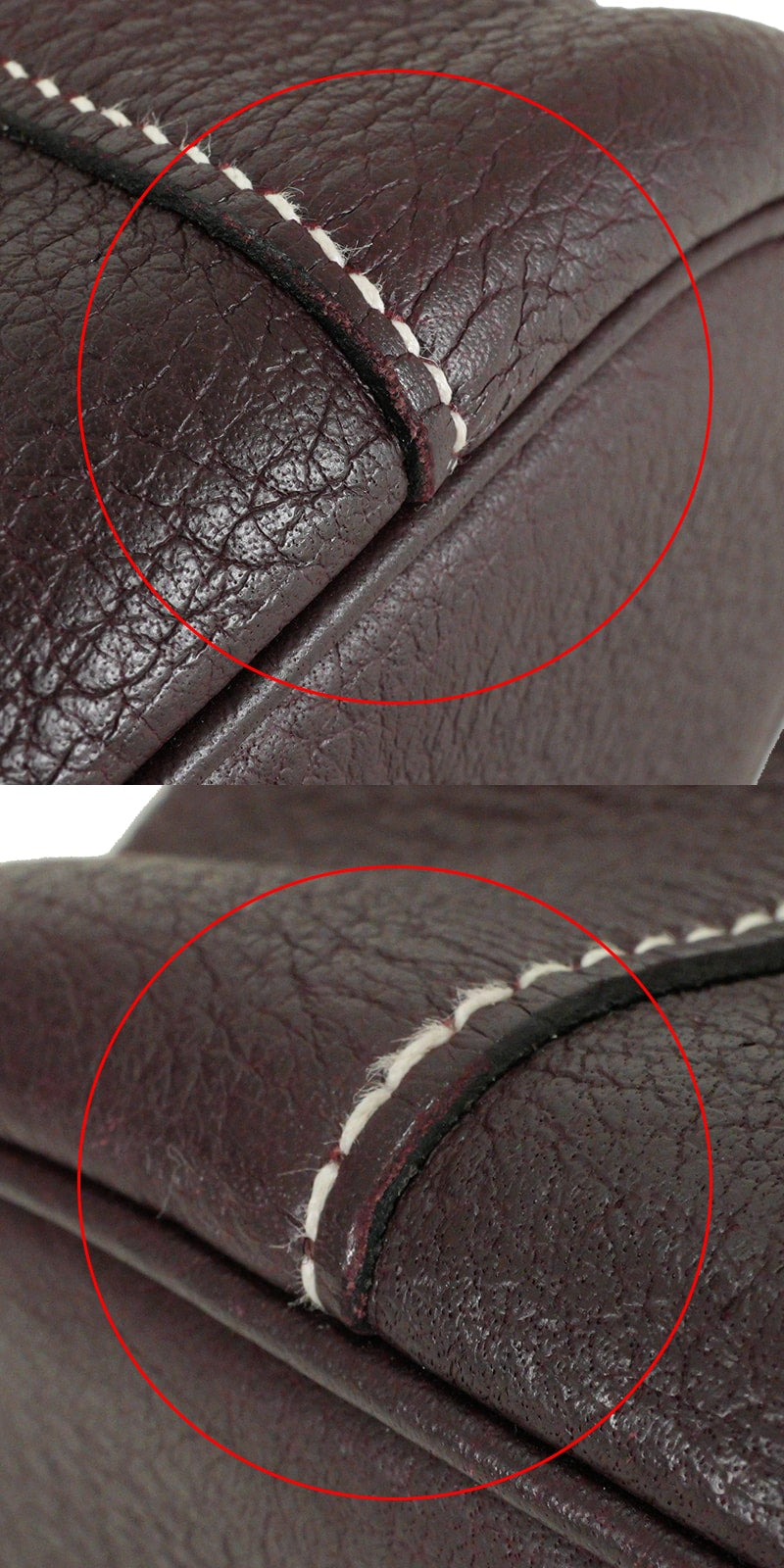 [Pre-loved] HERMES Shoulder bag Good News PM Rouge H Taurillon Clemence Silver HW Stamp □L[USED SA][Authentic]