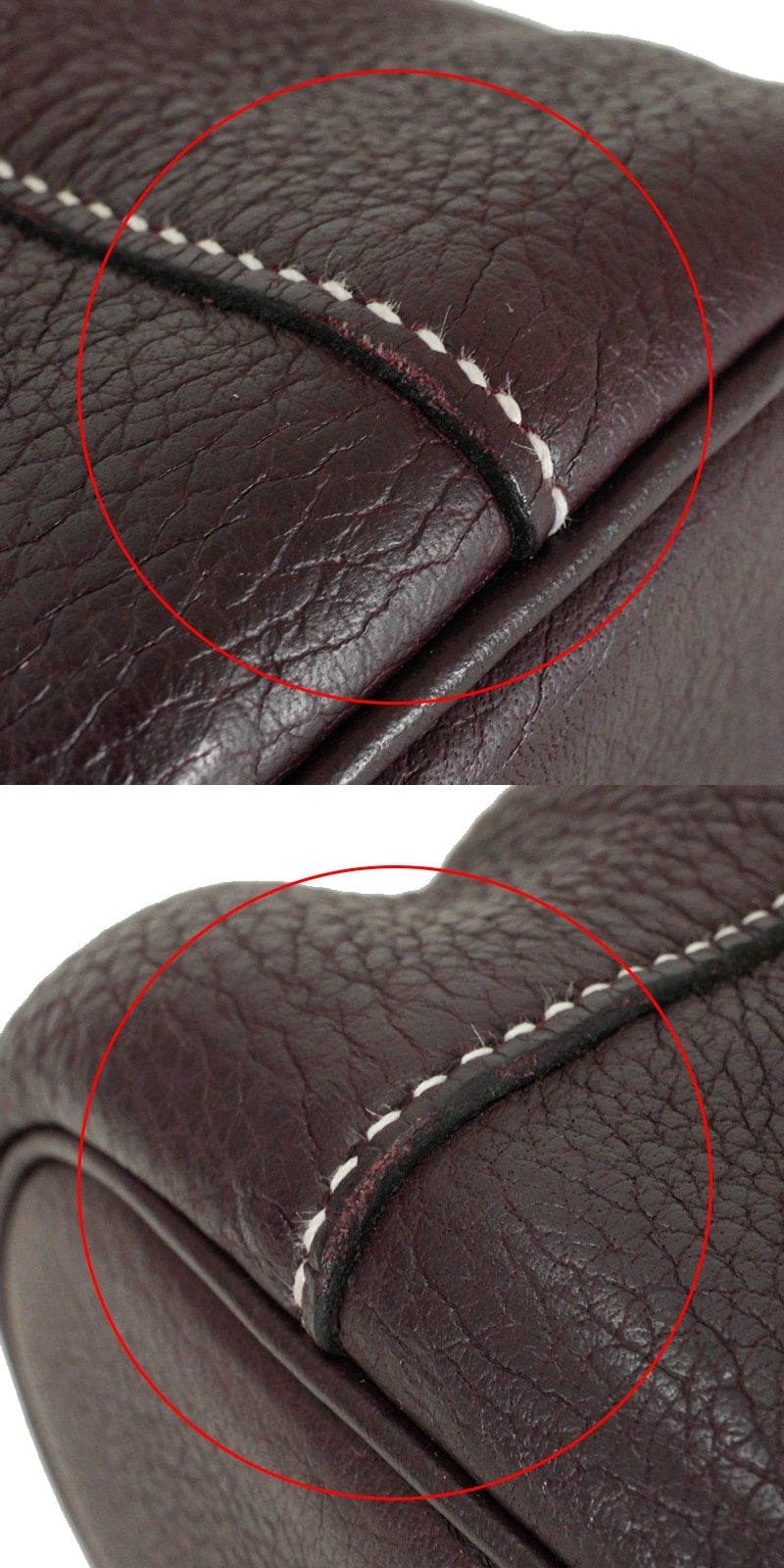 [Pre-loved] HERMES Shoulder bag Good News PM Rouge H Taurillon Clemence Silver HW Stamp □L[USED SA][Authentic]