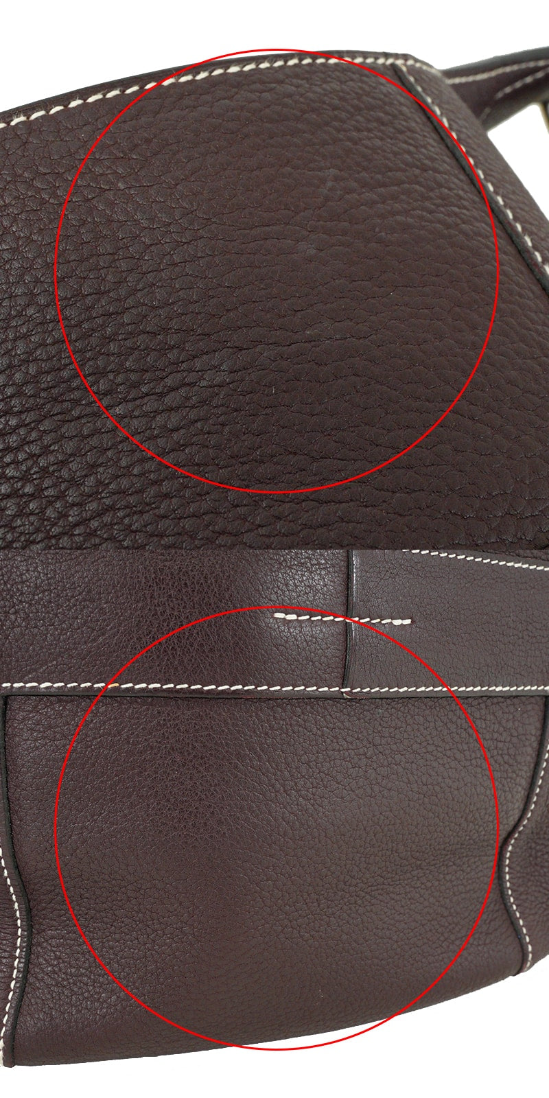 [Pre-loved] HERMES Shoulder bag Good News PM Rouge H Taurillon Clemence Silver HW Stamp □L[USED SA][Authentic]