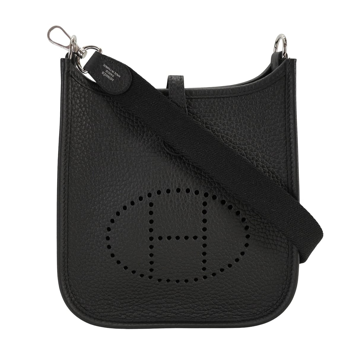 HERMES Shoulder bag Evelyne 16 TPM Noir (Black) Taurillon Clemence Silver HW Stamp G[BRAND NEW][Authentic]