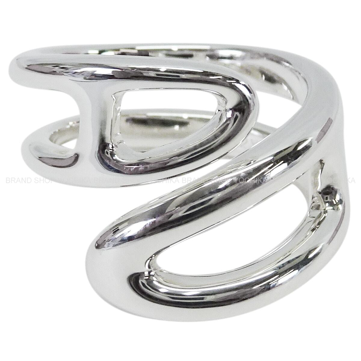 HERMES ring Chaine d'Ancre Twist Punk PM Silver Silver925 (SV925 Ag925) #56[BRAND NEW][Authentic]