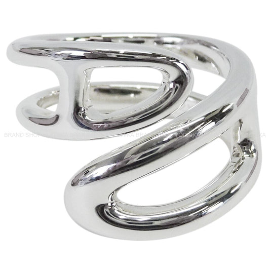 HERMES ring Chaine d'Ancre Twist Punk PM Silver Silver925 (SV925 Ag925) #56[BRAND NEW][Authentic]