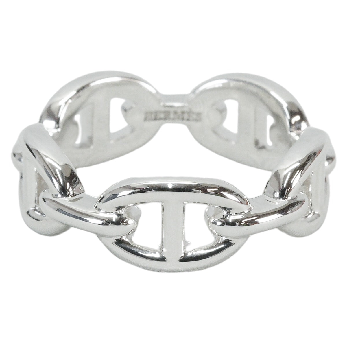 HERMES ring Chaine d'Ancre Enchainee PM Silver Silver925 (SV925 Ag925) #58[BRAND NEW][Authentic]