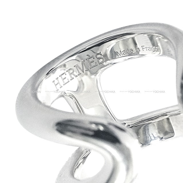 HERMES ring Osmose GM Silver Silver925 (SV925 Ag925) #56[BRAND NEW][Authentic]