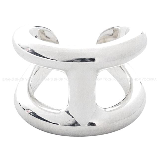 HERMES ring Osmose GM Silver Silver925 (SV925 Ag925) #56[BRAND NEW][Authentic]