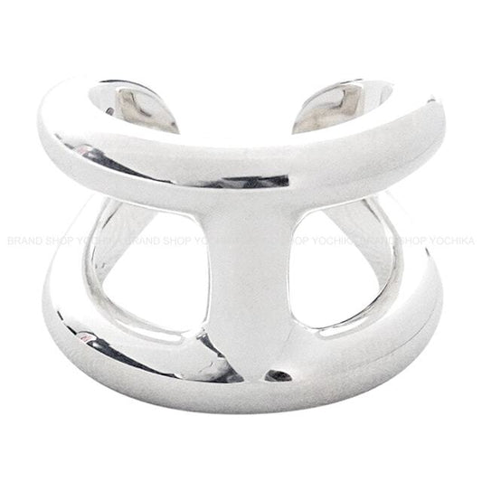 HERMES ring Osmose GM Silver Silver925 (SV925 Ag925) #56[BRAND NEW][Authentic]