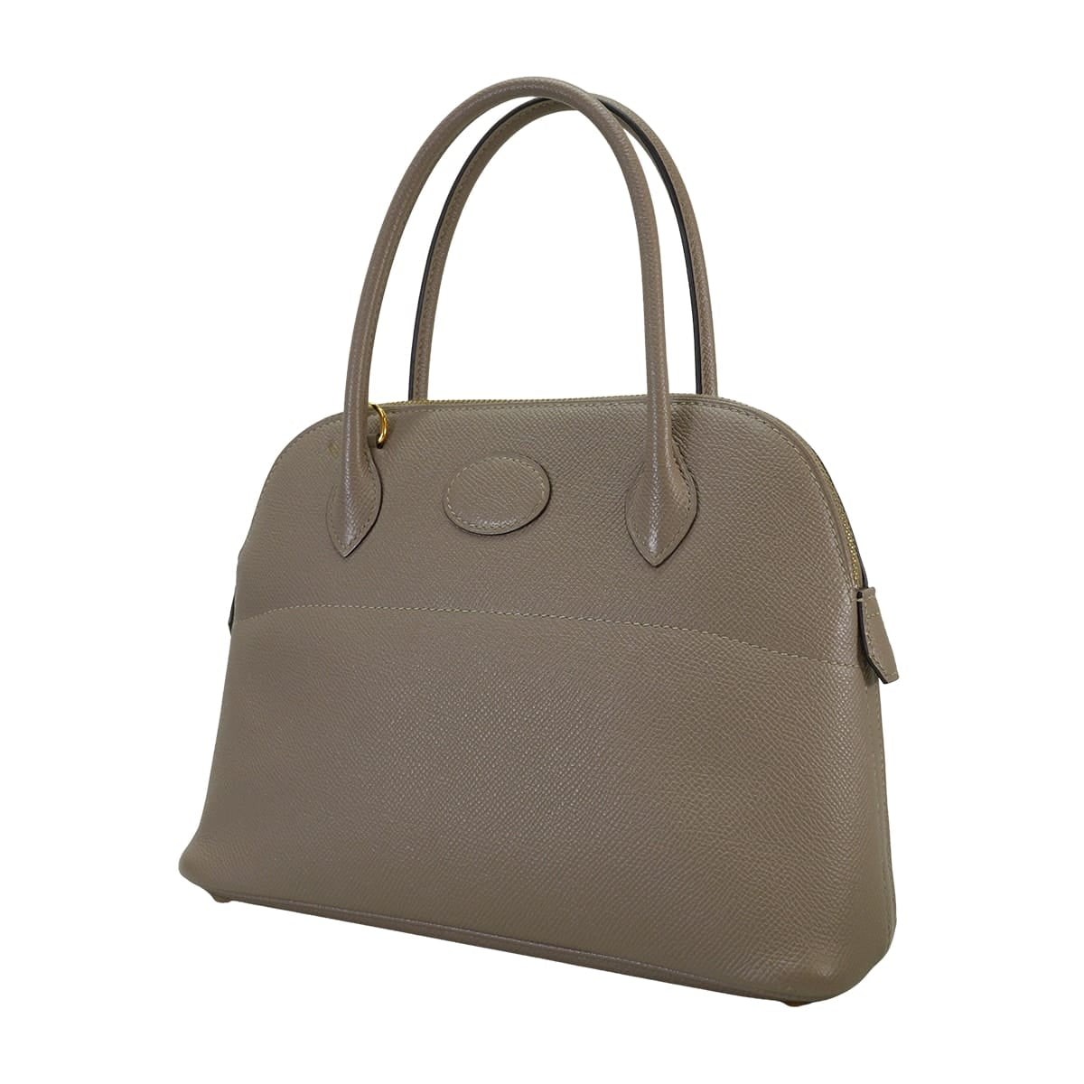 [Pre-loved] HERMES Shoulder bag Bolide27 Gris Asphalte Veau Epsom Gold HW Stamp D[USED A][Authentic]