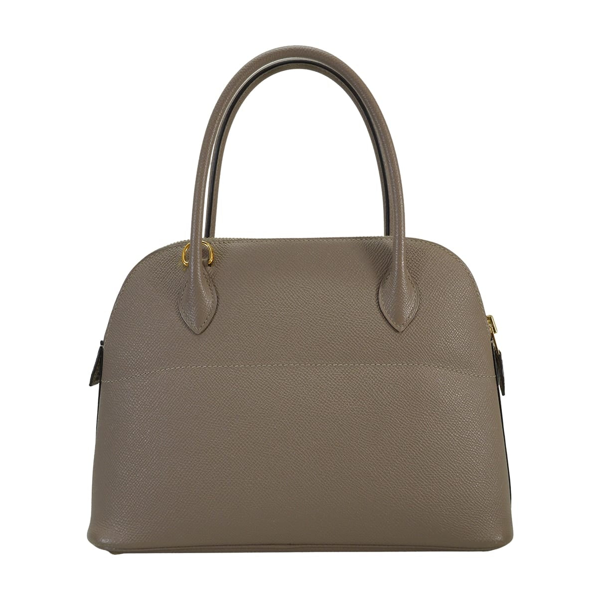 [Pre-loved] HERMES Shoulder bag Bolide27 Gris Asphalte Veau Epsom Gold HW Stamp D[USED A][Authentic]