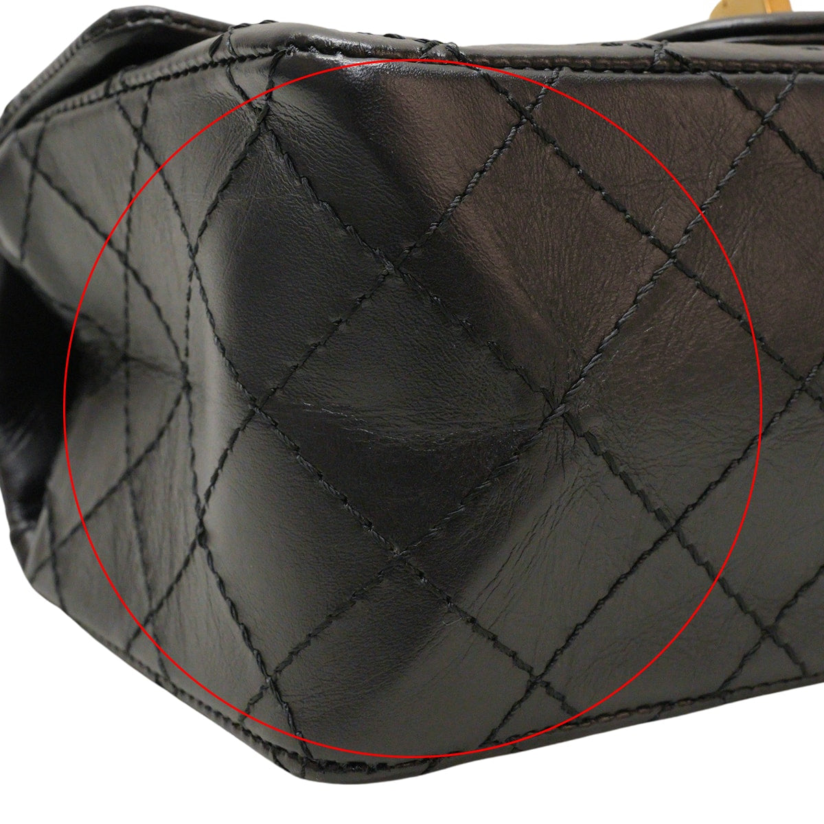 [Pre-loved] CHANEL Shoulder bag 2.55 Mini HandbagNoir(Black) Aged calfskin Gold HW AS0874[LIKE NEW][Authentic]