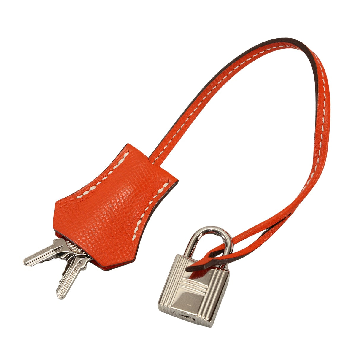 [Pre-loved] HERMES Handbag Bolide Relax 35 Orange Poppy Veau Epsom Silver HW Stamp T[LIKE NEW][Authentic]