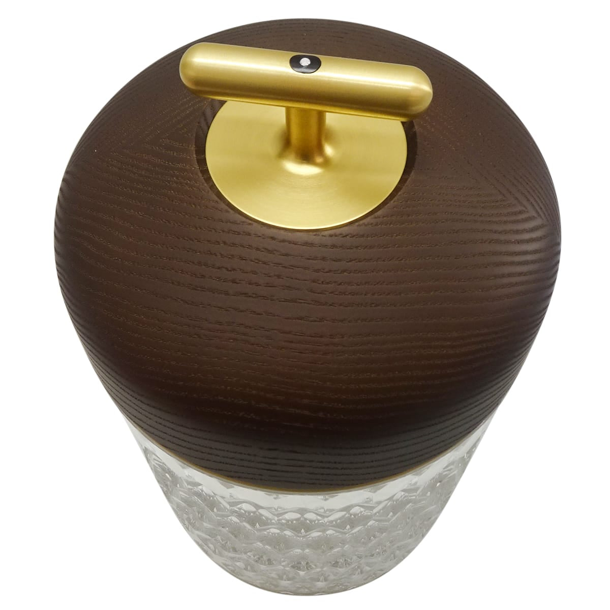 Saint Louis lighting Folia portable lamp wood Acorn LEDBrown Crystal Mat Gold HW 1506E500[BRAND NEW][Authentic]