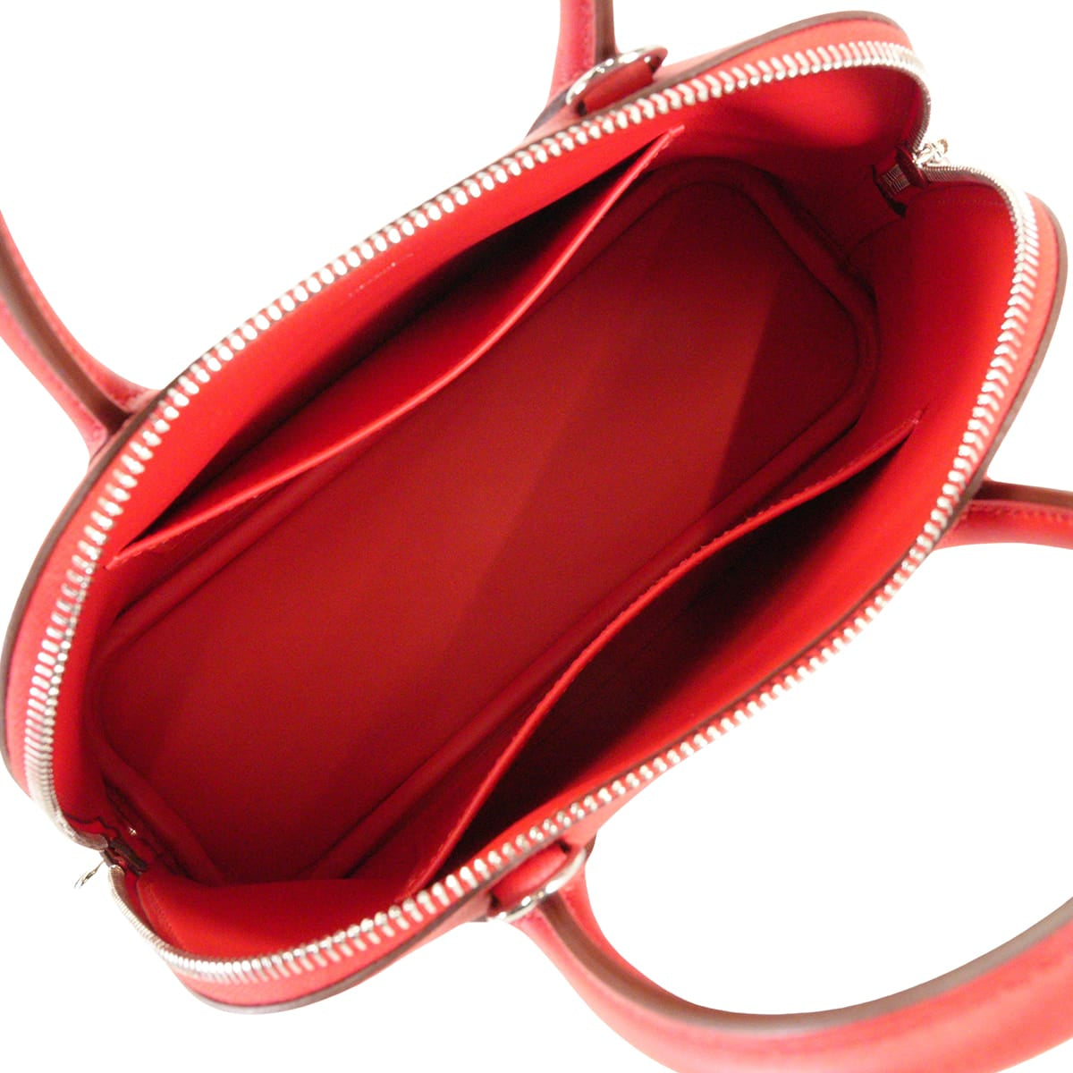 HERMES Shoulder bag Bolide1923 25 Rouge de Coeur Evercolor Silver HW Stamp G[BRAND NEW][Authentic]