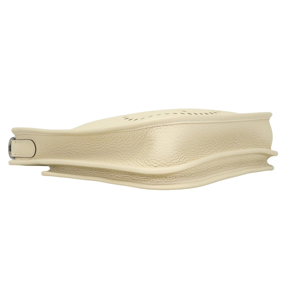 HERMES Shoulder bag Evelyne 23 Craie Taurillon Clemence Silver HW Stamp G[BRAND NEW][Authentic]
