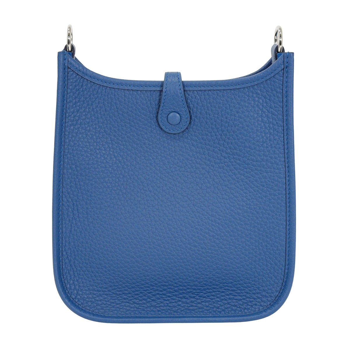 HERMES Shoulder bag Evelyne 16 TPM Blue Tie Taurillon Clemence Silver HW Stamp G[EXCELLENT][Authentic]