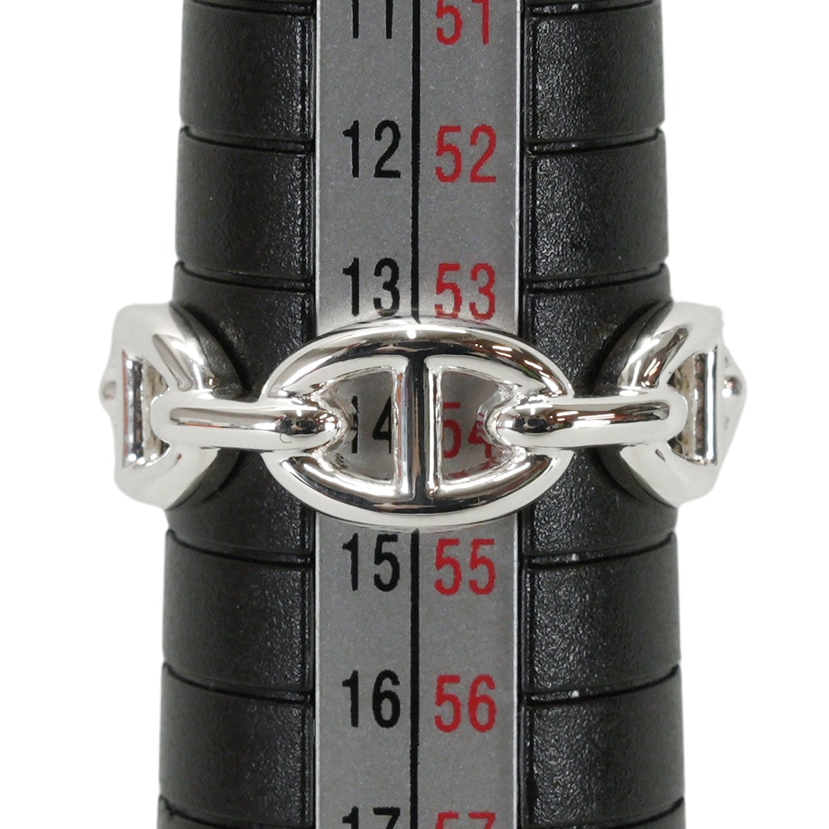 HERMES ring Chaine D'ancre Enchainee PM Silver Silver925 (SV925 Ag925) #54[BRAND NEW][Authentic]