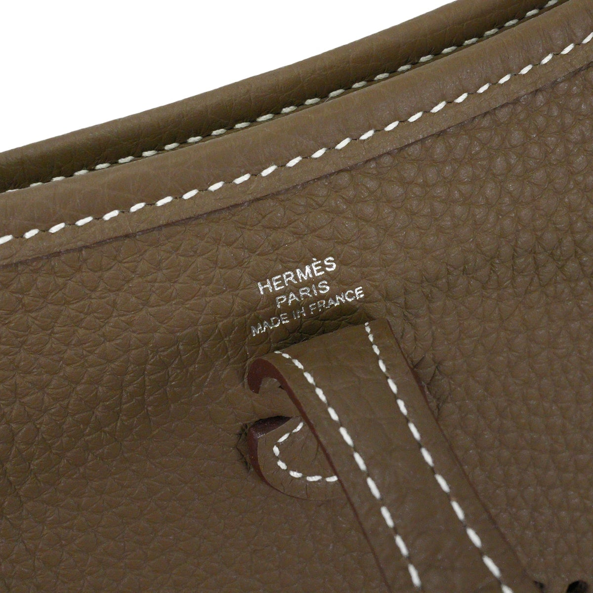 HERMES Shoulder bag Evelyne 16 TPM Etoupe Taurillon Clemence Silver HW Stamp K[BRAND NEW][Authentic]