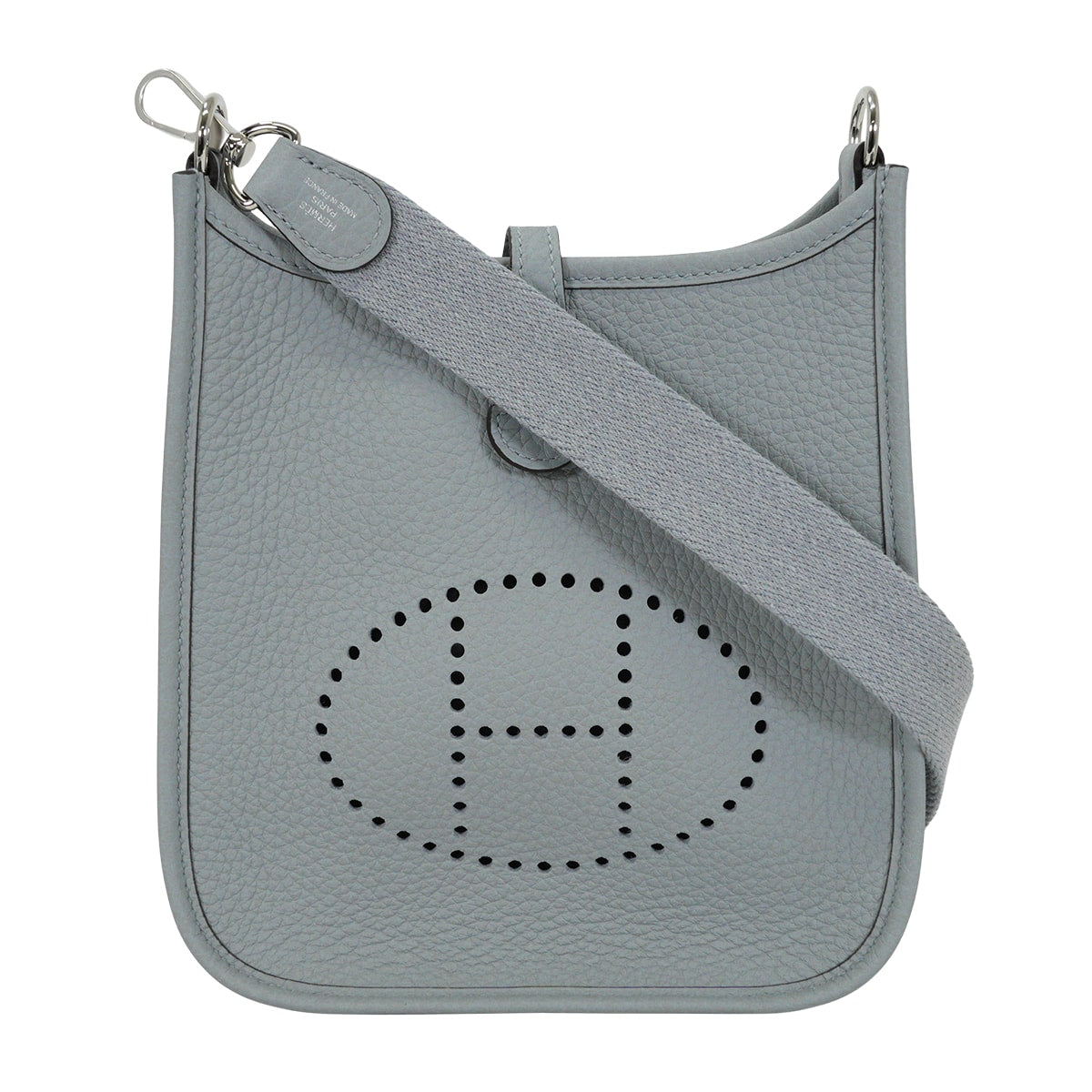 HERMES Shoulder bag Evelyne 16 TPM Gris Pantin Taurillon Clemence Silver HW Stamp G[BRAND NEW][Authentic]
