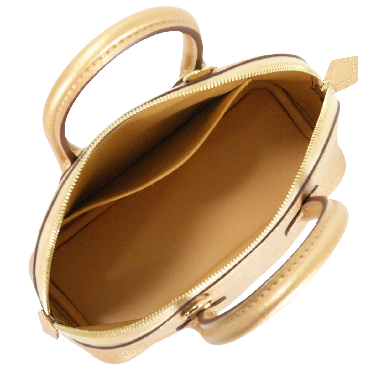 HERMES Shoulder bag Bolide 1923 20 mini New Dore (Metallic Gold) Chevre Chamkila Champagne Gold HW Stamp G[BRAND NEW][Authentic]