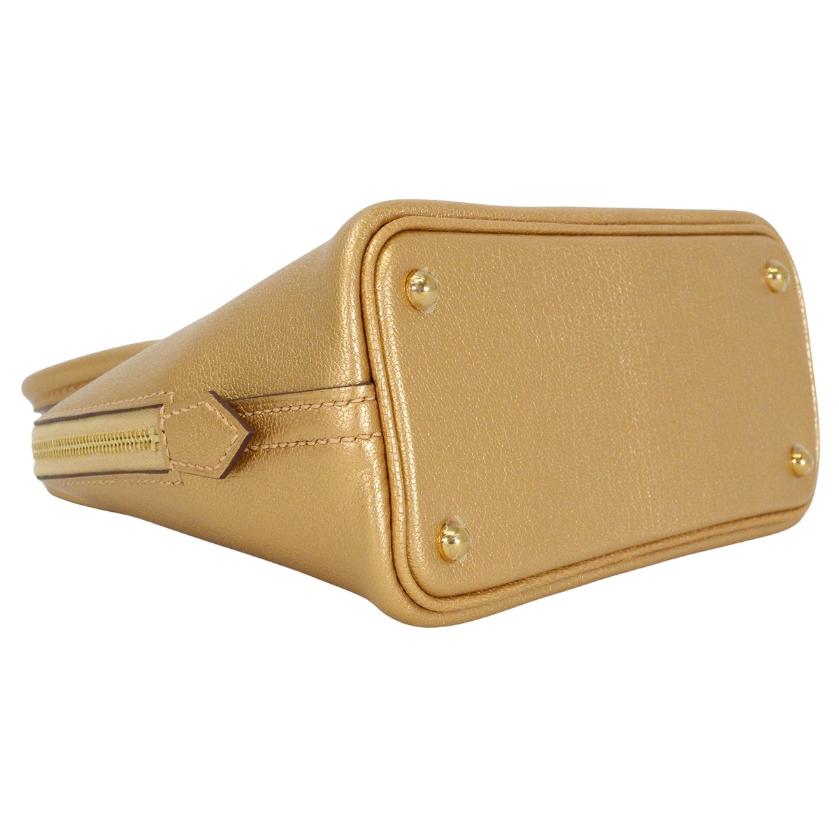 HERMES Shoulder bag Bolide 1923 20 mini New Dore (Metallic Gold) Chevre Chamkila Champagne Gold HW Stamp G[BRAND NEW][Authentic]