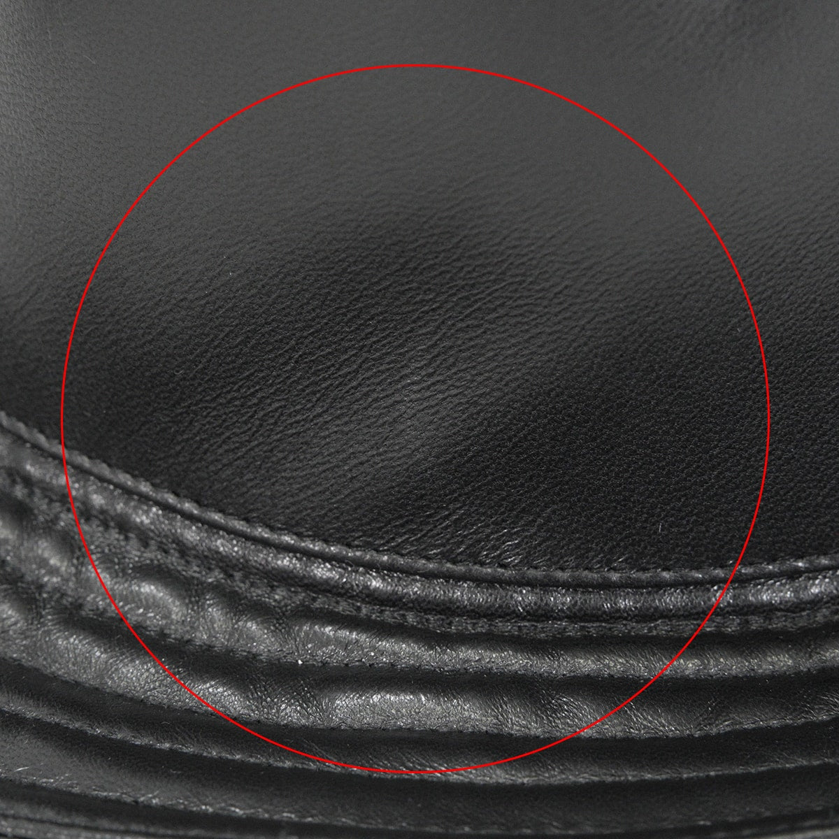 HERMES hat JODIE Bucket with Glenan Cord Noir (Black) Agneau Brillant[EXCELLENT][Authentic]