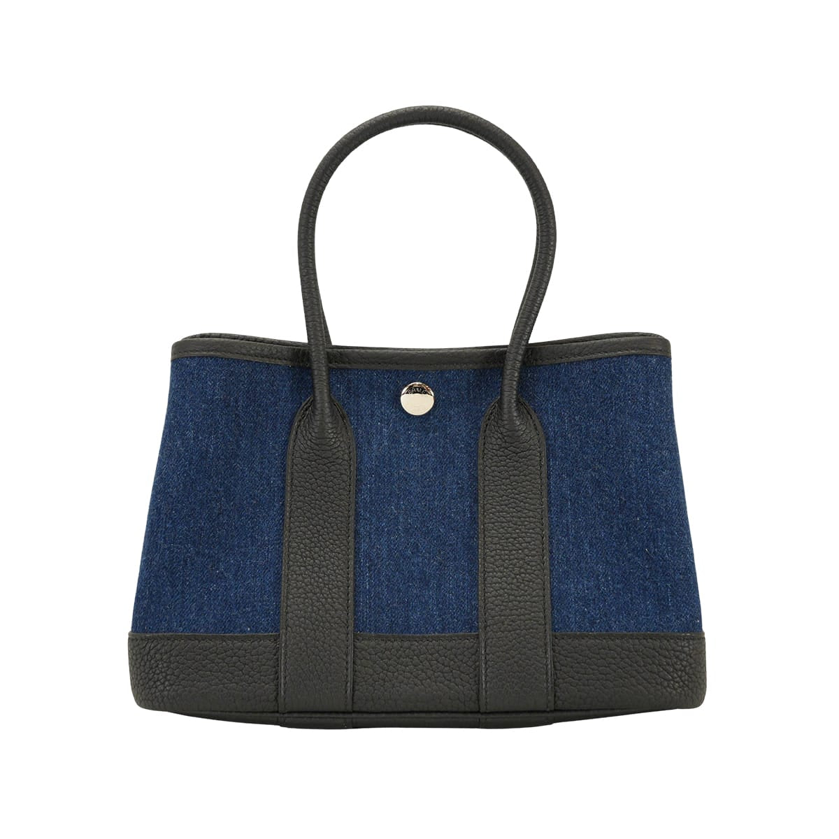 2026SS HERMES Handbag Neo Garden Party 23Denim Moyen/Black Denim/Negonda Silver HW Stamp K[BRAND NEW][Authentic]