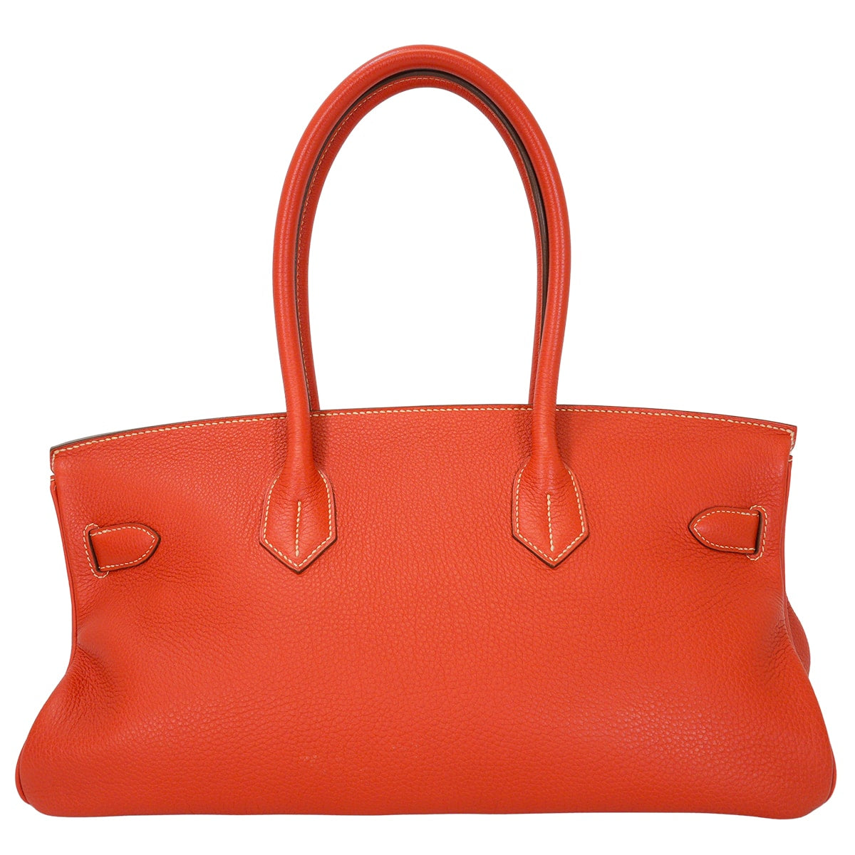 [Pre-loved] HERMES Shoulder bag Shoulder Birkin42 Sanguine Taurillon Clemence Gold HW Stamp □O[LIKE NEW][Authentic]