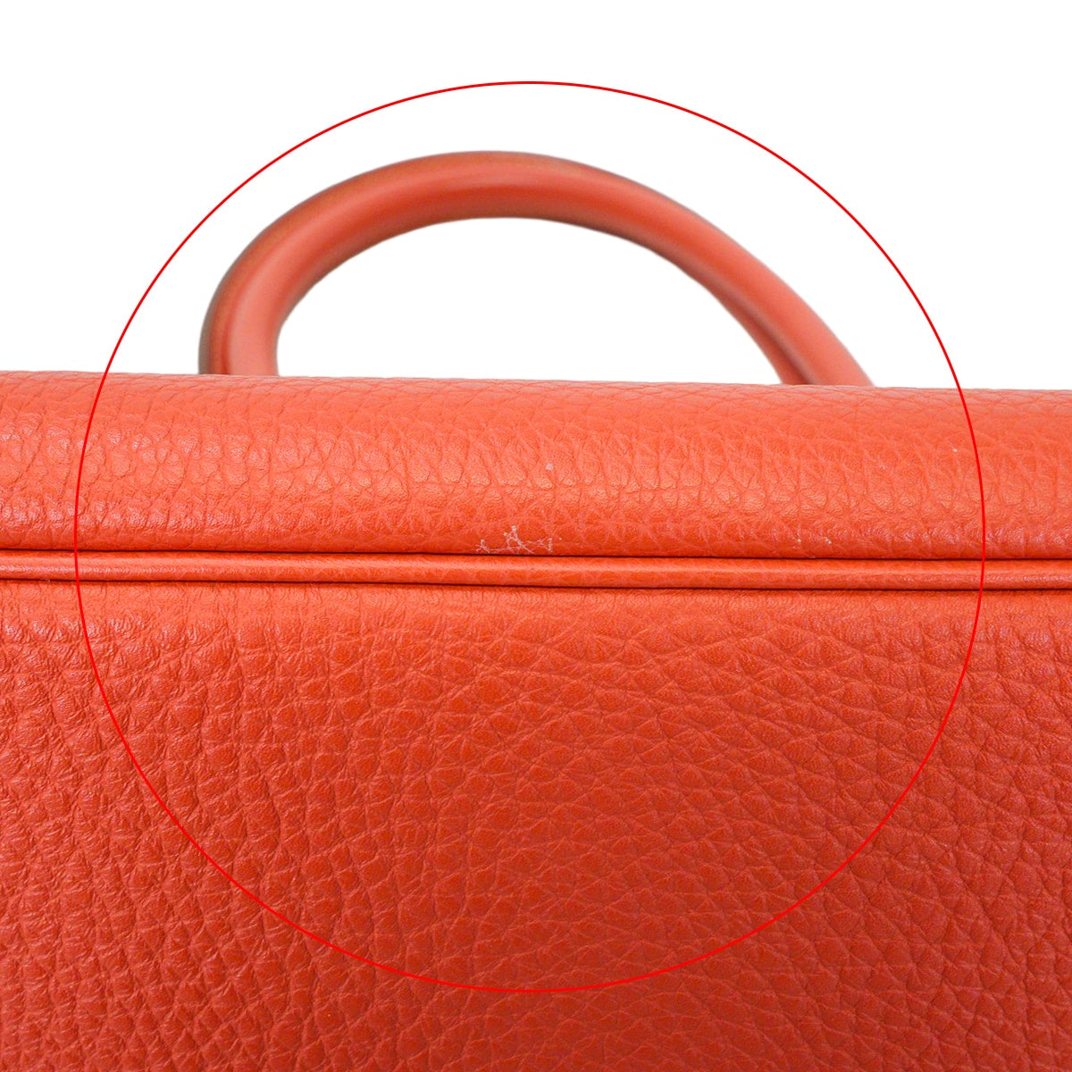 [Pre-loved] HERMES Shoulder bag Shoulder Birkin42 Sanguine Taurillon Clemence Gold HW Stamp □O[LIKE NEW][Authentic]