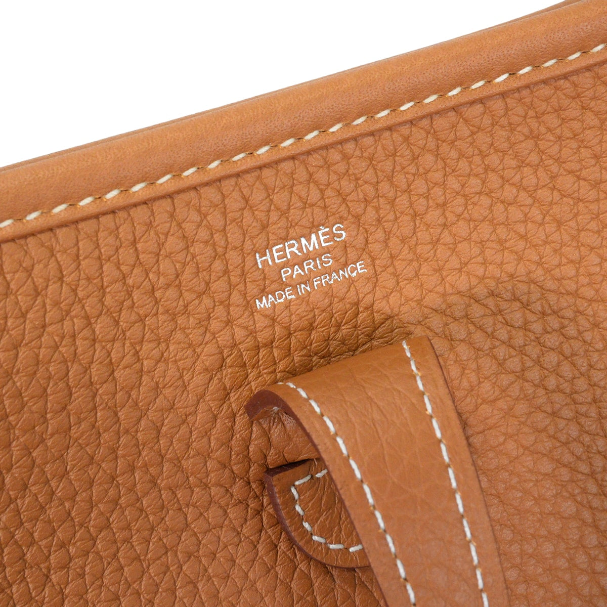 HERMES Shoulder bag Evelyne 23 Gold Taurillon Clemence Silver HW Stamp K[BRAND NEW][Authentic]