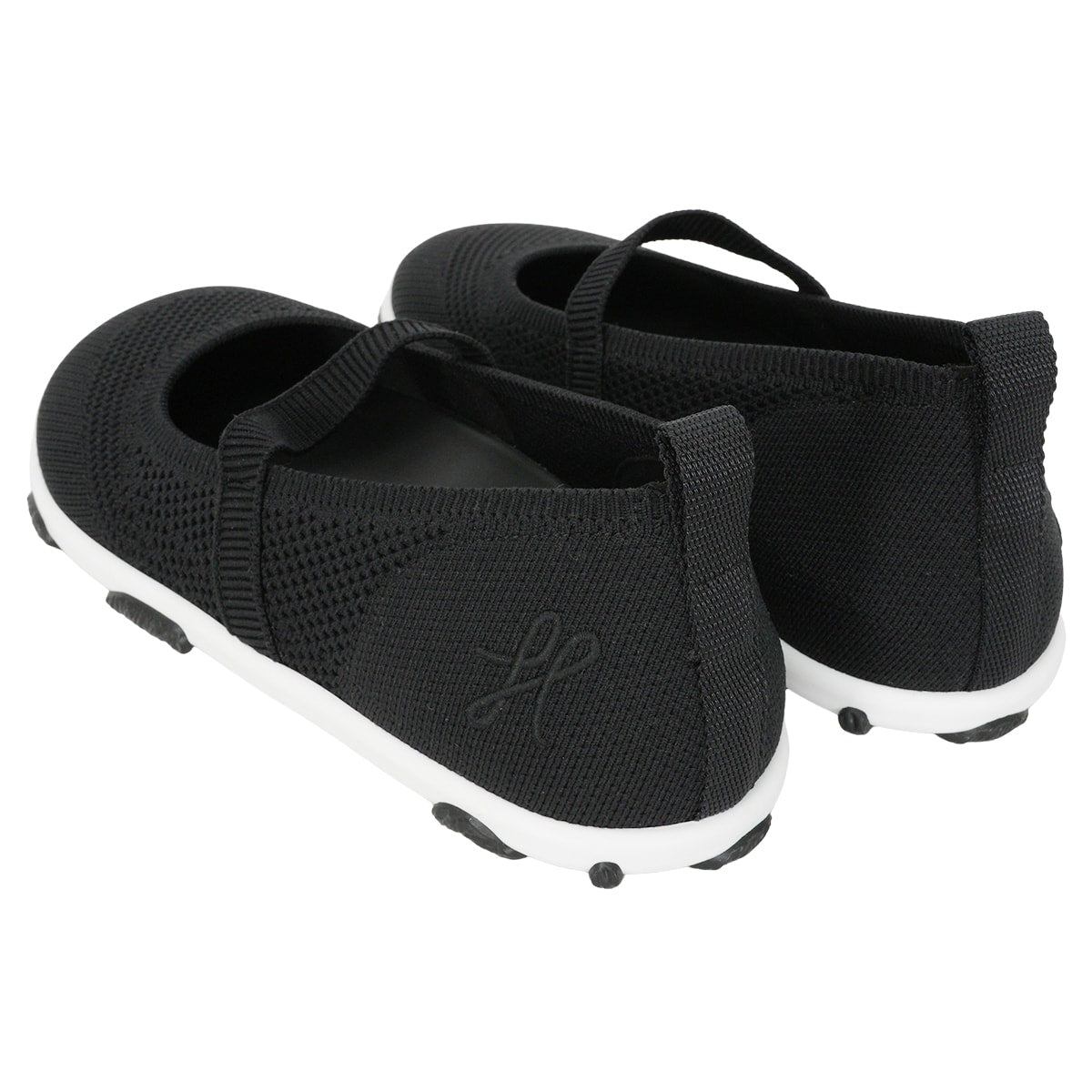 HERMES ballet shoes(flat shoes) Manta Noir (Black) Knit/Rubber ＃37 H261004Z[EXCELLENT][Authentic]