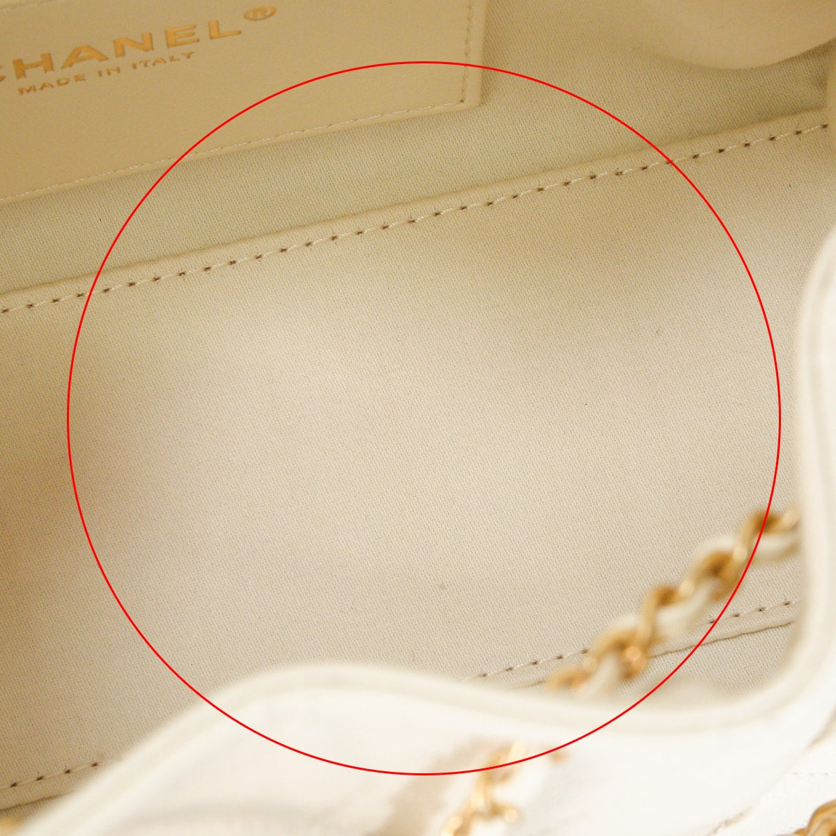 [Pre-loved] CHANEL Shoulder bag CHANEL 25 Matelasse Mini Chain Beige Graind Calf(Caviarskin) Antique Matte Gold Hardware AS5631[LIKE NEW][Authentic]
