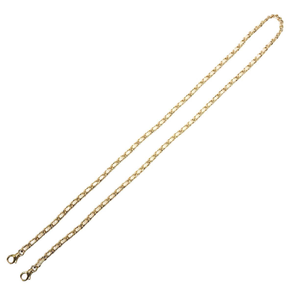 2025 Cruise Collection CHANEL Shoulder bag Chain Matelasse CC Logo Vanity CaseLight Beige Graind Calf(Caviarskin) Champagne Gold HW AP4407[BRAND NEW][Authentic]